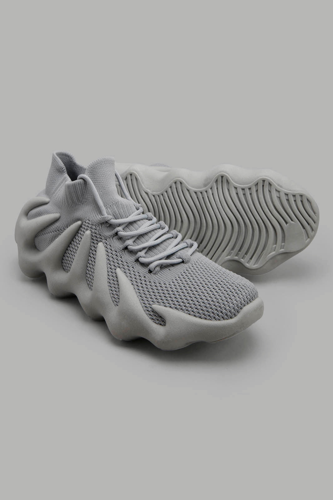 Redtag-Grey-Volcano-Slip-On-Category:Trainers,-Colour:Grey,-Filter:Men's-Footwear,-Men-Trainers,-New-In,-New-In-Men-FOO,-Non-Sale,-Section:Men,-W22A-Men's-