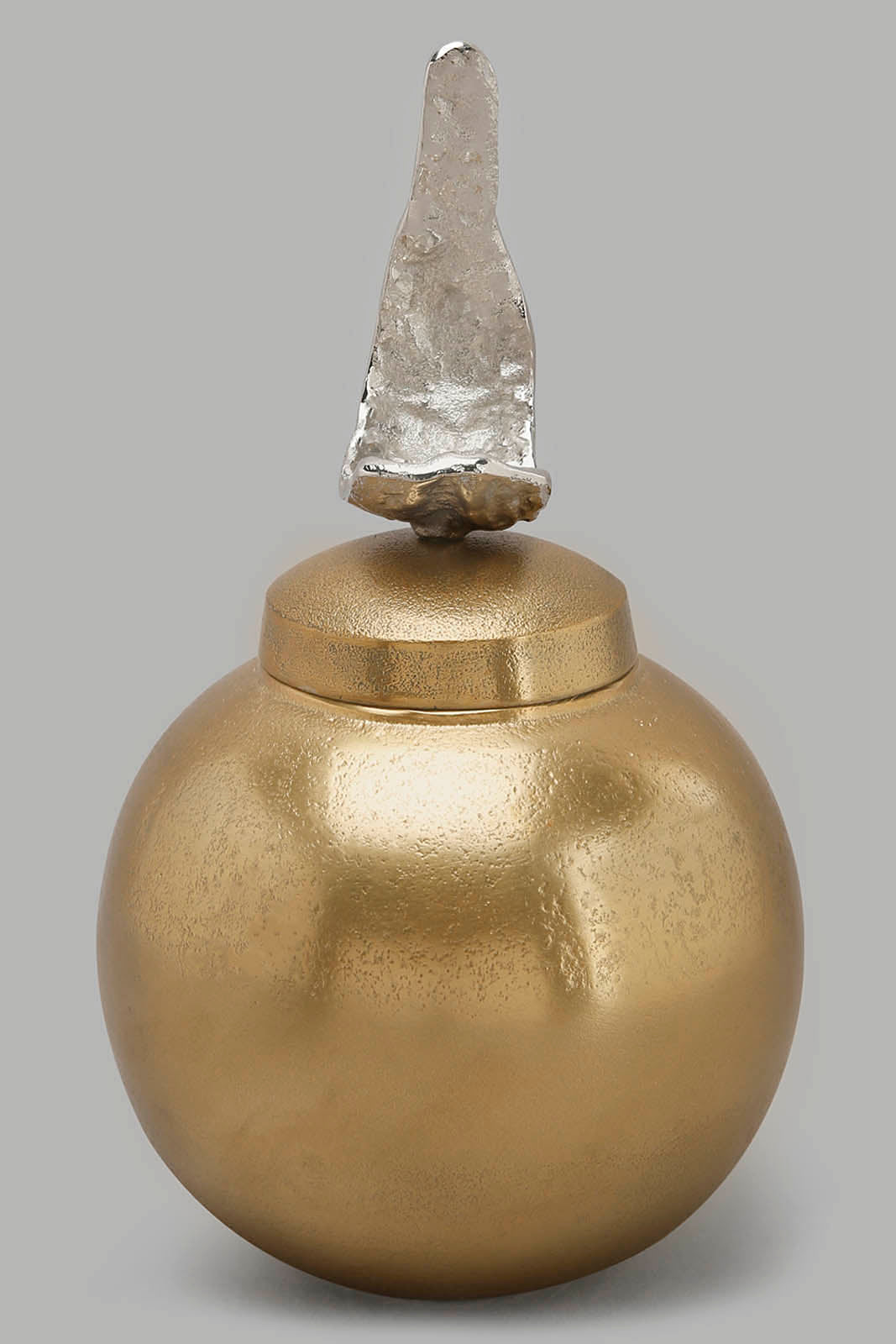 Redtag-Gold-Decorative-Circular-Box-Category:Fashion-Box,-Colour:Gold,-Deals:New-In,-Filter:Home-Decor,-HMW-HOM-Decorative-Accessories,-New-In-HMW-HOM,-Non-Sale,-Section:Homewares,-W22O-Home-Decor-