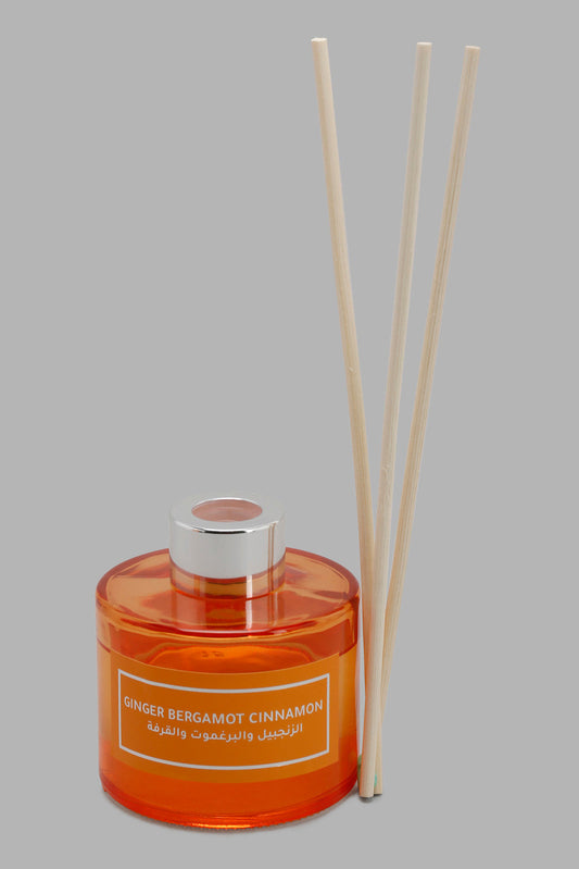 Redtag-Spiced-Pumpkin-Diffuser-With-Metal-Lid-(100Ml)-Category:Diffuser,-Colour:Yellow,-Deals:New-In,-Filter:Home-Decor,-HARMONY,-HMW-HOM-Candle-&-Fragrances,-New-In-HMW-HOM,-Non-Sale,-Section:Homewares,-W22O-Home-Decor-