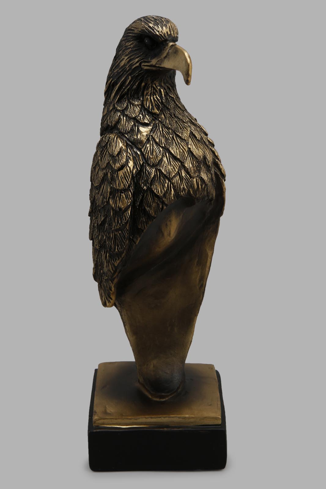 Redtag-Gold-Falcon-Artefact-Category:Artefact,-Colour:Gold,-Deals:New-In,-Filter:Home-Decor,-HMW-HOM-Decorative-Accessories,-New-In-HMW-HOM,-Non-Sale,-Section:Homewares,-W22O-Home-Decor-