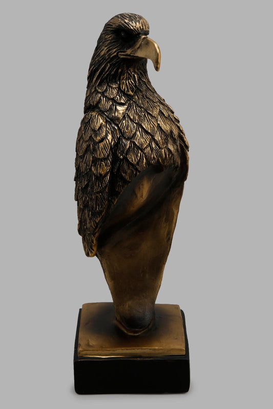 Redtag-Gold-Falcon-Artefact-Category:Artefact,-Colour:Gold,-Deals:New-In,-Filter:Home-Decor,-HMW-HOM-Decorative-Accessories,-New-In-HMW-HOM,-Non-Sale,-Section:Homewares,-W22O-Home-Decor-