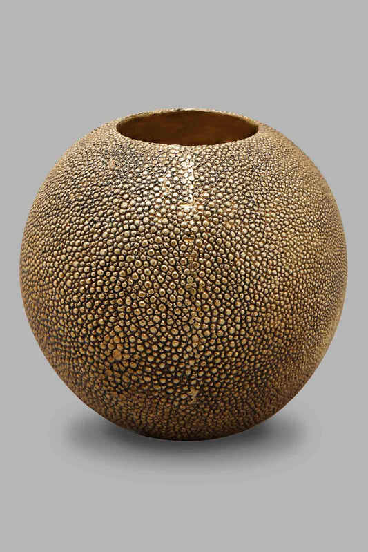 Redtag-Gold-Dottentextured-Round-Candle-Holder-Category:Candles-&-Fragrances,-Colour:Gold,-Deals:New-In,-Filter:Home-Decor,-HMW-HOM-Decorative-Accessories,-LEGACY,-New-In-HMW-HOM,-Non-Sale,-Section:Homewares,-W22O-Home-Decor-