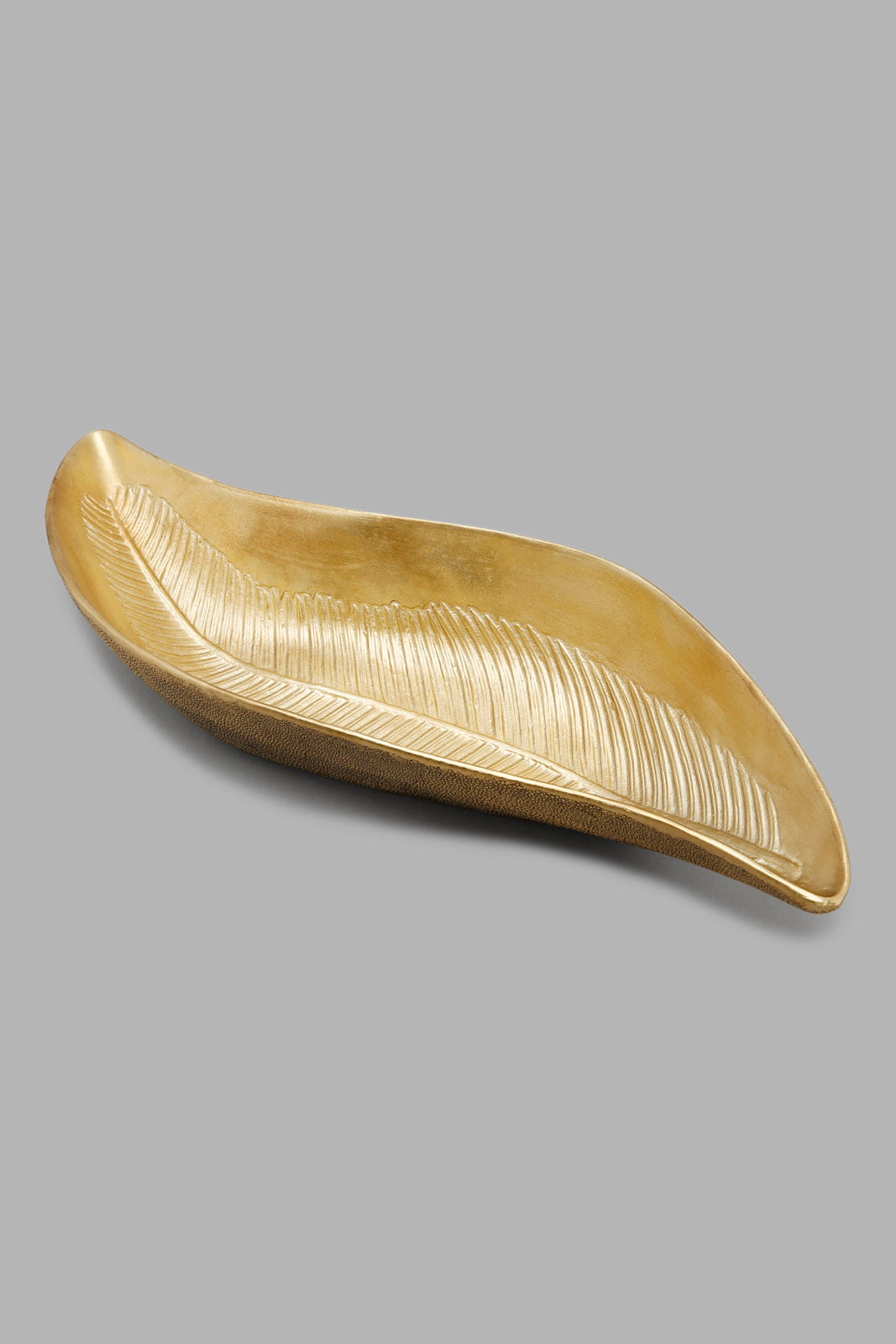 Redtag-Gold-Dottentextured-Twisted-Platter-Category:Giftware,-Colour:Gold,-Deals:New-In,-Filter:Home-Decor,-HMW-HOM-Decorative-Accessories,-LEGACY,-New-In-HMW-HOM,-Non-Sale,-Section:Homewares,-W22O-Home-Decor-
