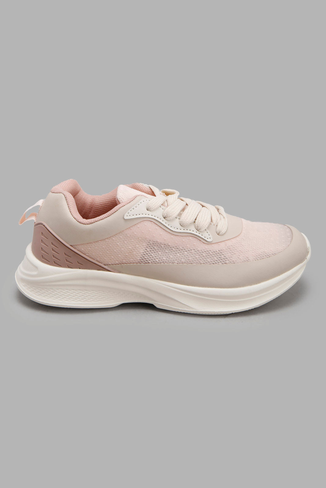 Redtag-Pale-Pink-Lace-Up-Trainer-Category:Trainers,-Colour:Pink,-Deals:New-In,-Filter:Girls-Footwear-(5-to-14-Yrs),-GSR-Trainers,-New-In-GSR-FOO,-Non-Sale,-Section:Girls-(0-to-14Yrs),-W22O-Senior-Girls-5 to 14 Years