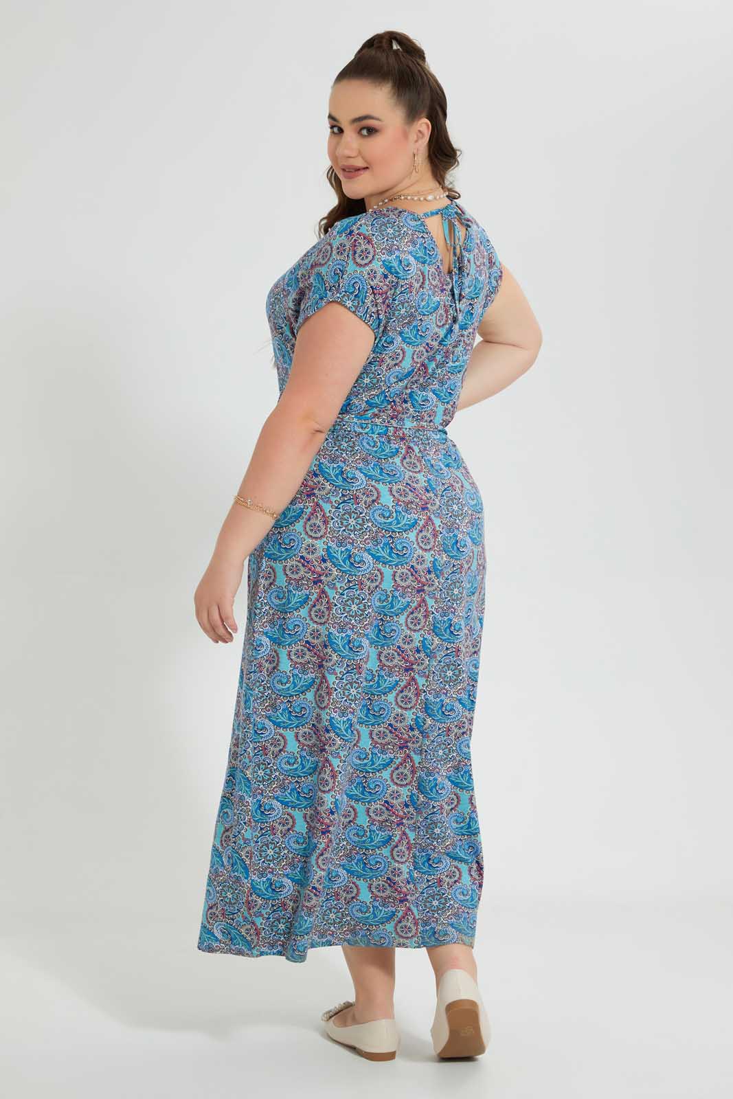 Redtag-Assorted-Floral-Maxi-Dresses-With-Belt-Dresses-Women's-