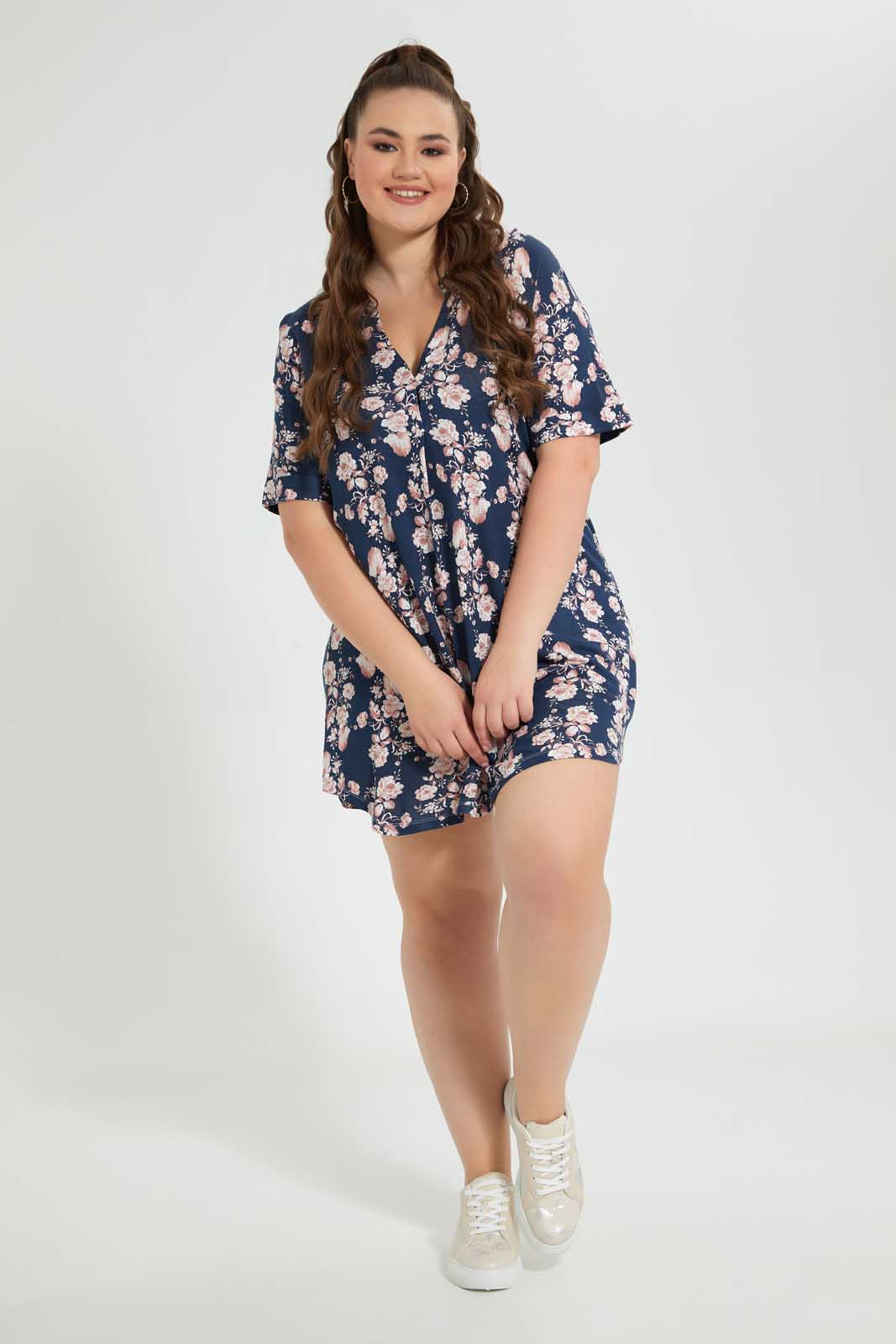 Redtag-Assorted-Printed-Tunic-Dresses-Women's-