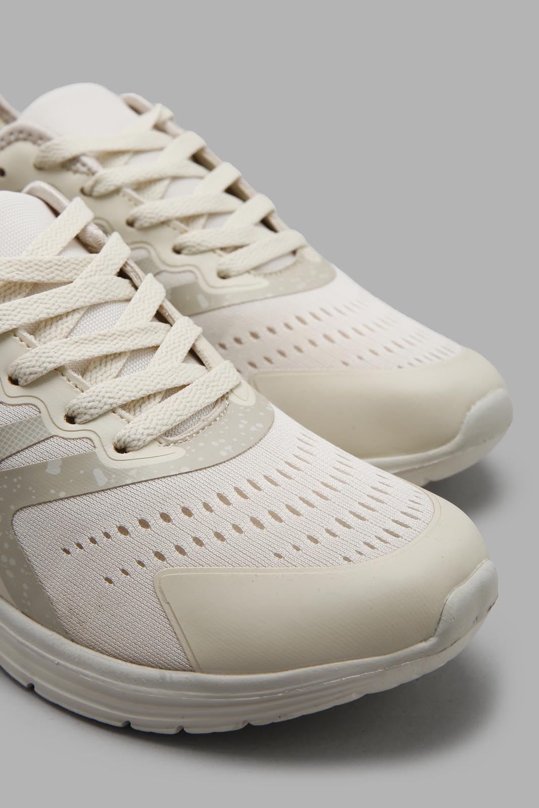 Redtag-Ivory-Slim-Runner-Category:Trainers,-Colour:Ivory,-Deals:New-In,-Filter:Women's-Footwear,-New-In-Women-FOO,-Non-Sale,-Section:Women,-W22A,-Women-Trainers-Women's-