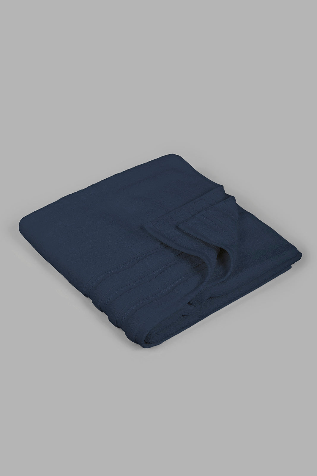 Redtag-Dark-Blue-Luxury-Cotton-Hand-Towel-Category:Towels,-Colour:Dark-Blue,-Deals:New-In,-Filter:Home-Bathroom,-HMW-BAC-Towels,-New-In-HMW-BAC,-Non-Sale,-Section:Homewares,-W22A-Home-Bathroom-