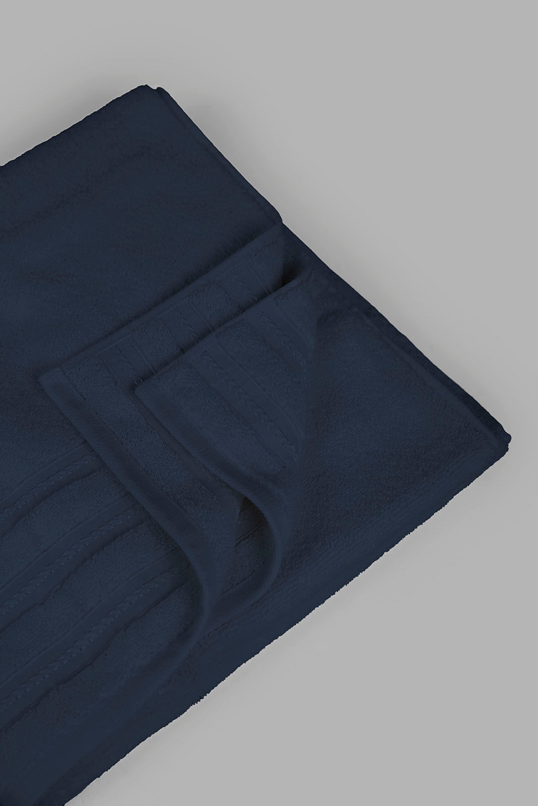 Redtag-Dark-Blue-Luxury-Cotton-Hand-Towel-Category:Towels,-Colour:Dark-Blue,-Deals:New-In,-Filter:Home-Bathroom,-HMW-BAC-Towels,-New-In-HMW-BAC,-Non-Sale,-Section:Homewares,-W22A-Home-Bathroom-