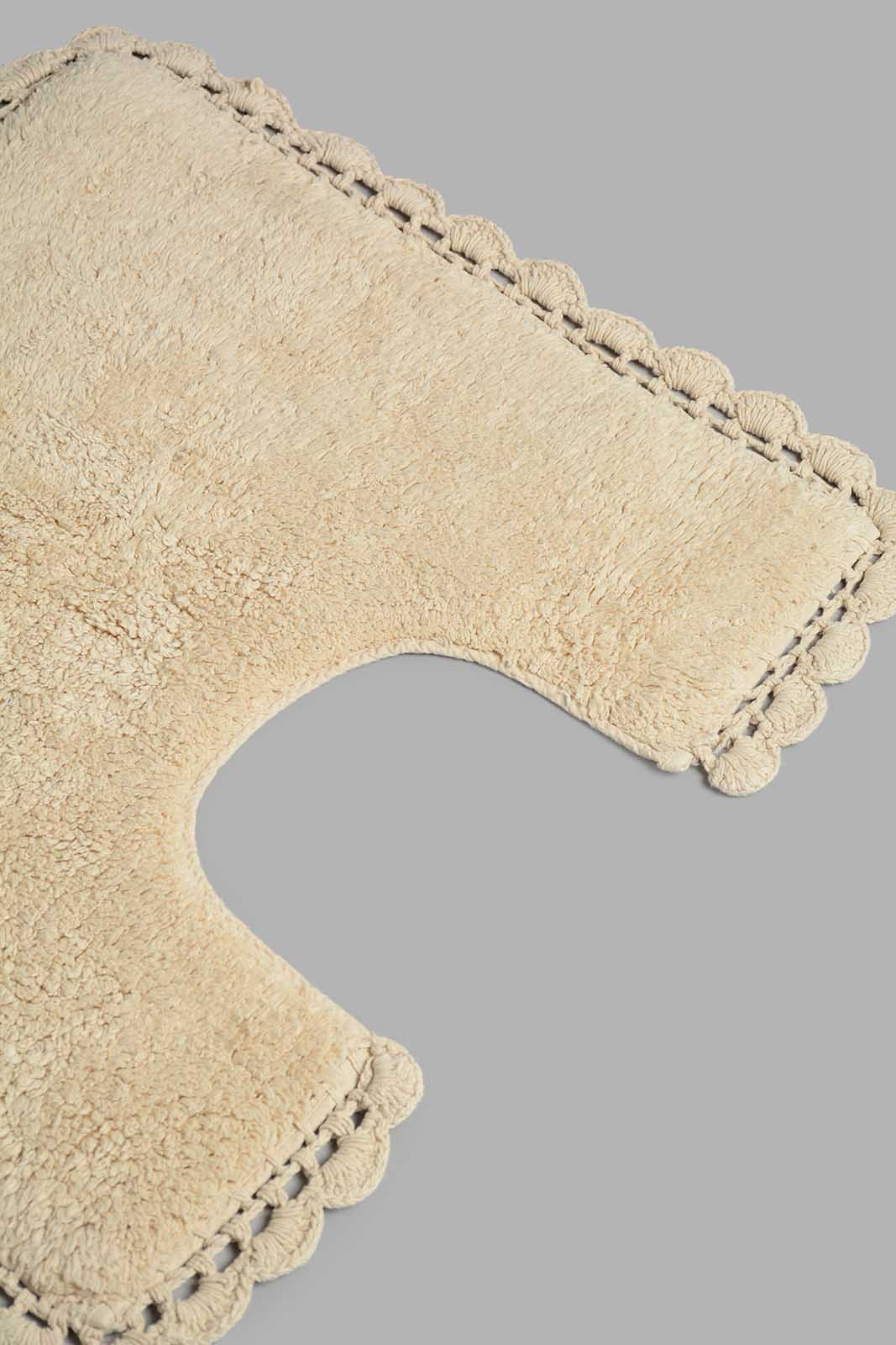 Redtag-Beige-Bath-Mat-Set-(2-Piece)-Category:Bathmats,-Colour:Beige,-Filter:Home-Bathroom,-HMW-BAC-Bath-Accessories,-New-In,-New-In-HMW-BAC,-Non-Sale,-S22C,-Section:Homewares-Home-Bathroom-