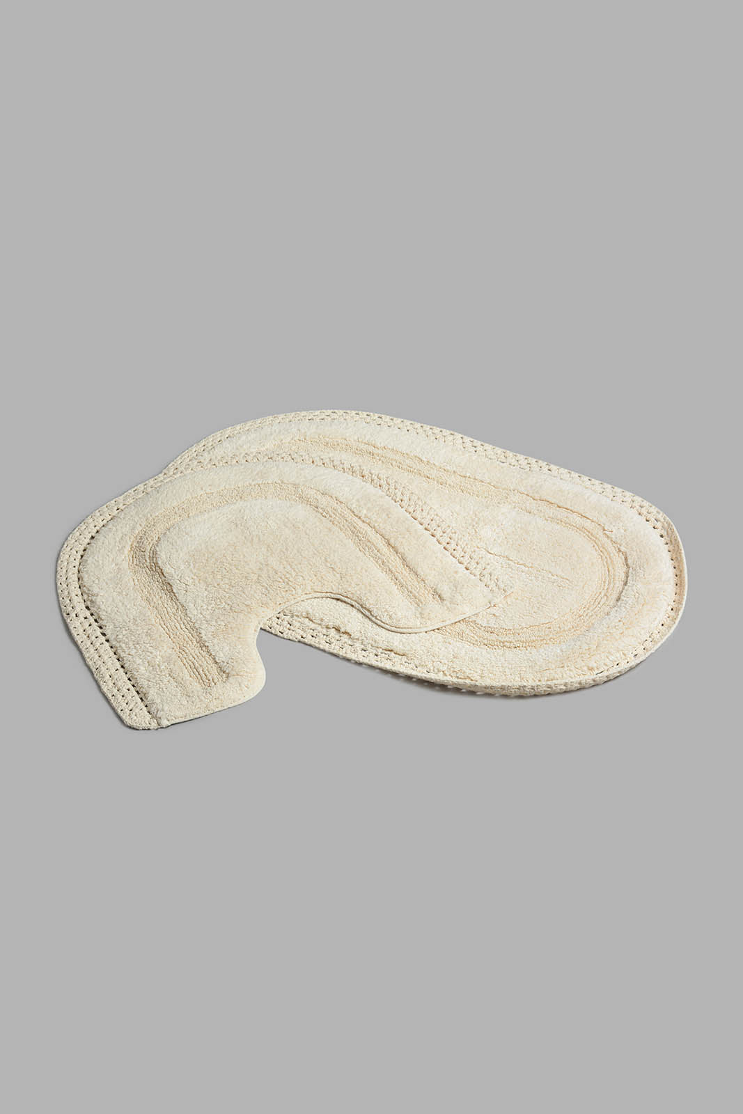 Redtag-Off-White-Bath-Mat-Set-(2-Piece)-Category:Bathmats,-Colour:Cream,-Filter:Home-Bathroom,-HMW-BAC-Bath-Accessories,-New-In,-New-In-HMW-BAC,-Non-Sale,-S22C,-Section:Homewares-Home-Bathroom-