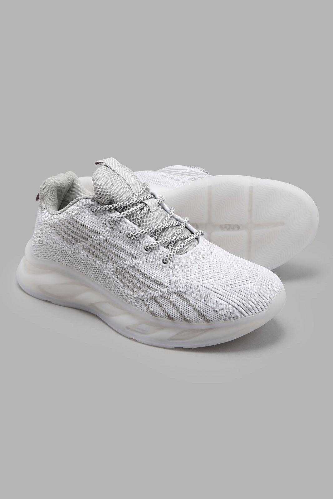 Redtag-Grey-Transparent-Outsole-Trainer-Category:Trainers,-Colour:Grey,-Filter:Men's-Footwear,-Men-Trainers,-New-In,-New-In-Men-FOO,-Non-Sale,-Section:Men,-W22A-Men's-