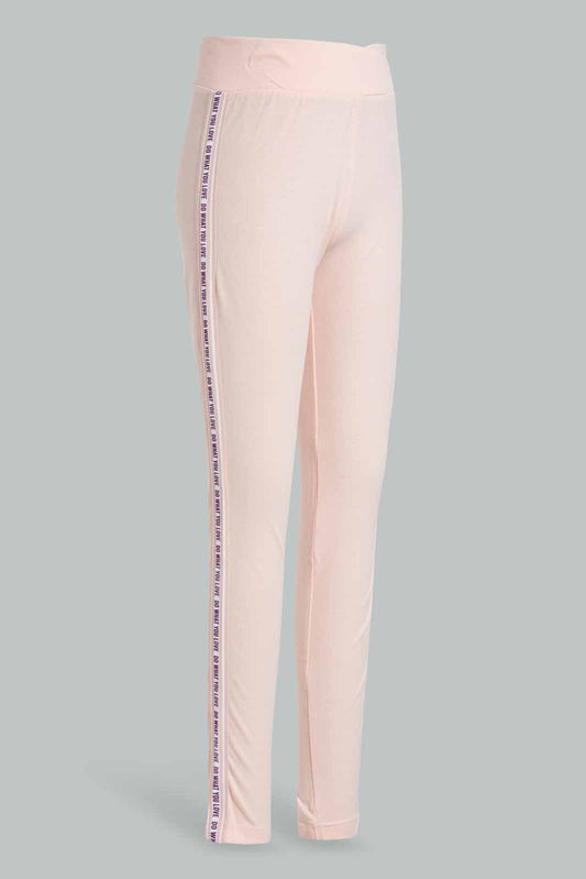 Redtag-Pink-Pique-Leggings-With-Print-Category:Leggings,-Colour:Pink,-Filter:Senior-Girls-(9-to-14-Yrs),-GSR-Leggings,-New-In,-New-In-GSR,-Non-Sale,-S22D,-Section:Kidswear,-TBL-Senior-Girls-