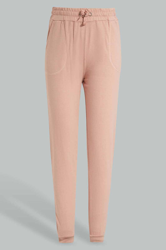 Redtag-Beige-Basic-Track-Pant-Category:Joggers,-Colour:Beige,-Deals:New-In,-Filter:Senior-Girls-(8-to-14-Yrs),-GSR-Joggers,-New-In-GSR,-Non-Sale,-S22D,-Section:Kidswear,-TBL-Senior-Girls-