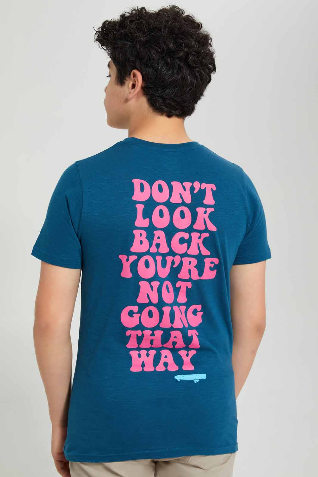 Blue Don’t Look Back T-Shirt