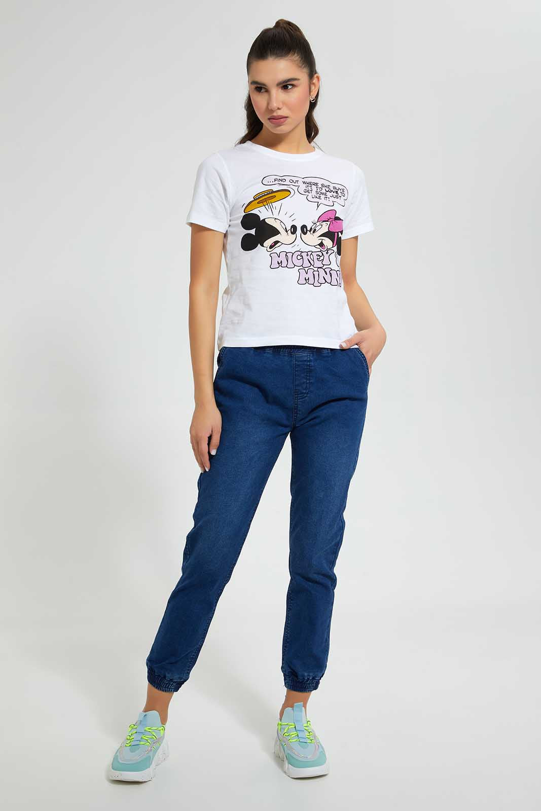 Redtag-Dark-Wash-Knit-Denim-Jogger-Jeggings-Women's-