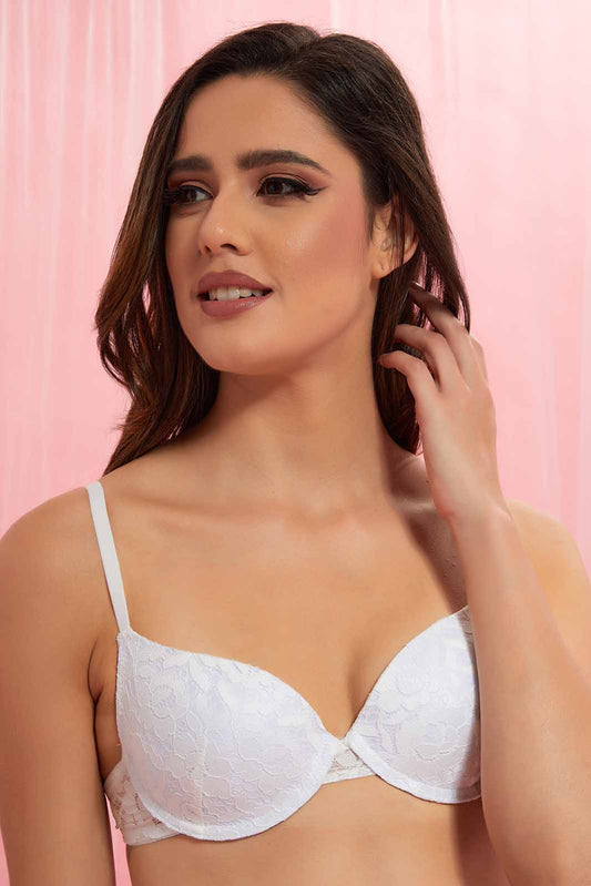 Redtag-Ivory-Full-Lace-Plunge-Bra-Category:Bras,-Colour:Ivory,-Deals:New-In,-Filter:Women's-Clothing,-New-In-Women-APL,-Non-Sale,-Section:Women,-TBL,-W22O,-Women-Bras--