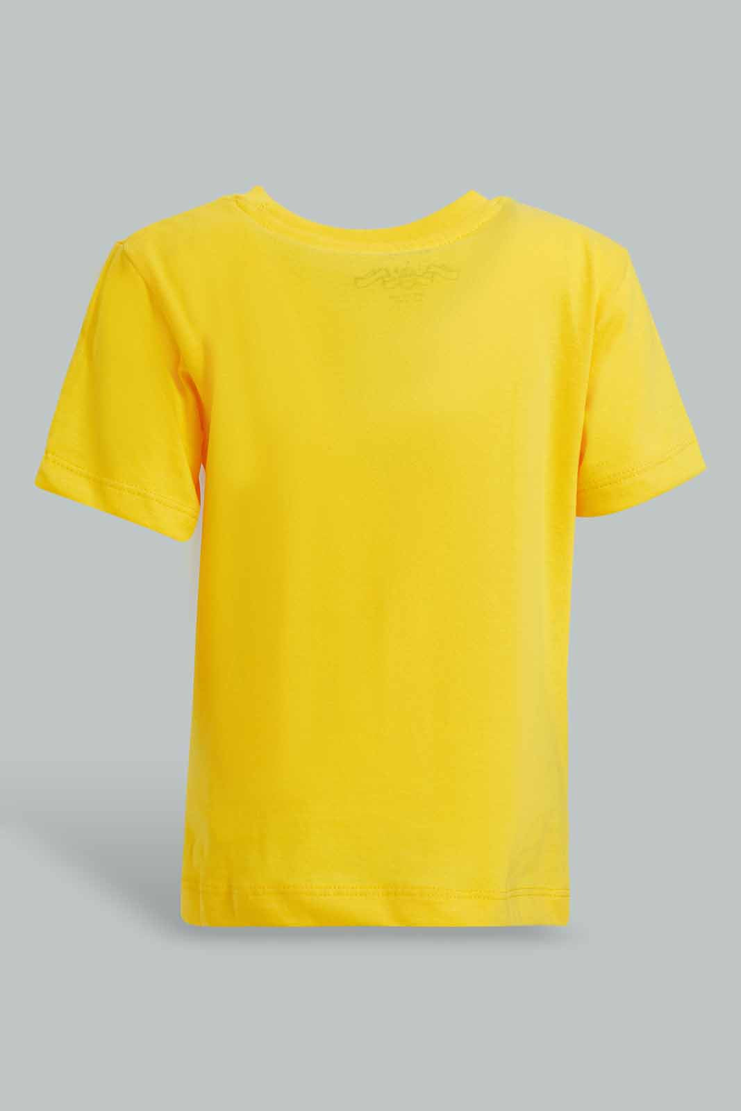 Redtag-Yellow-Short-Slv-Pocket-Tshirt-Category:T-Shirts,-Colour:Yellow,-Deals:New-In,-Filter:Infant-Boys-(3-to-24-Mths),-INB-T-Shirts,-New-In-INB-APL,-Non-Sale,-S22D,-Section:Boys-(0-to-14Yrs),-TBL-Infant-Boys-3 to 24 Months