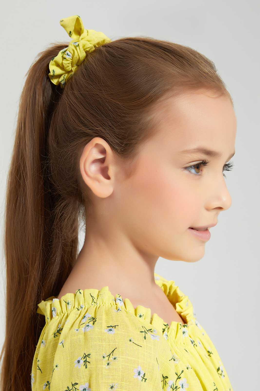 Redtag-Yellow-Button-Front-Printed-Blouse-Category:Blouses,-Colour:Yellow,-Deals:New-In,-Filter:Girls-(2-to-8-Yrs),-GIR-Blouses,-New-In-GIR-APL,-Non-Sale,-Section:Girls-(0-to-14Yrs),-W22O-Girls-2 to 8 Years