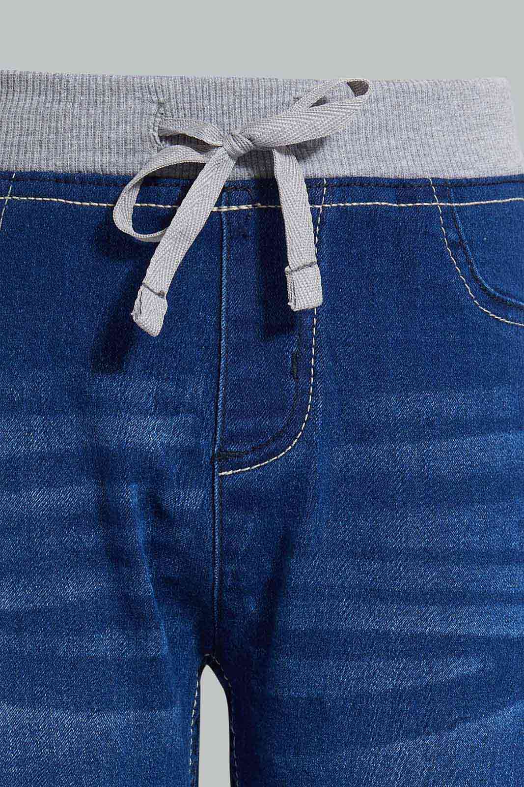 Redtag-Dark-Wash-Capri-Jeggings-Category:Jeans,-Colour:Darkwash,-Filter:Senior-Girls-(9-to-14-Yrs),-GSR-Jeans,-New-In,-New-In-GSR,-Non-Sale,-S22D,-Section:Kidswear,-TBL-Senior-Girls-