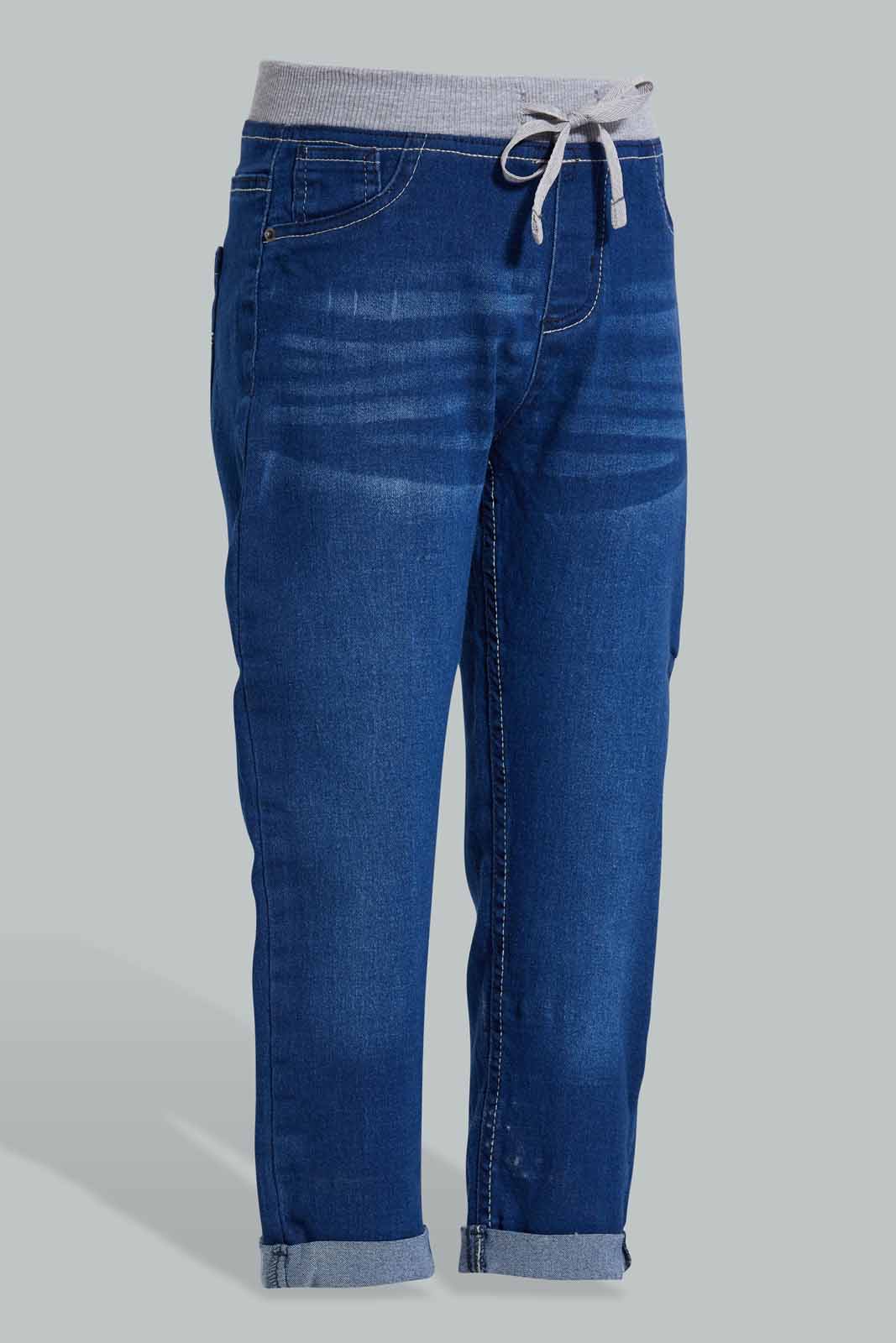 Redtag-Dark-Wash-Capri-Jeggings-Category:Jeans,-Colour:Darkwash,-Filter:Senior-Girls-(9-to-14-Yrs),-GSR-Jeans,-New-In,-New-In-GSR,-Non-Sale,-S22D,-Section:Kidswear,-TBL-Senior-Girls-