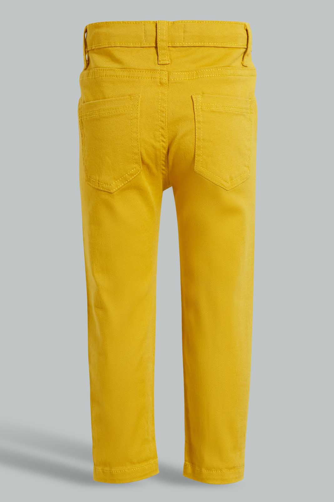 Redtag-Mustard-Chino-Pant-Chinos-Infant-Boys-3 to 24 Months