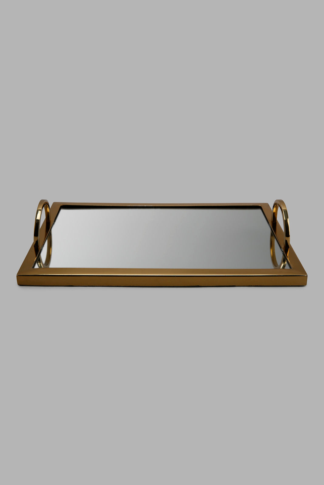 Redtag-Gold-Lacquer-Glass-Decorative-Tray-Category:Trays,-Colour:Gold,-Deals:New-In,-Filter:Home-Decor,-HMW-HOM-Decorative-Accessories,-New-In-HMW-HOM,-Non-Sale,-Section:Homewares,-W22O-Home-Decor-