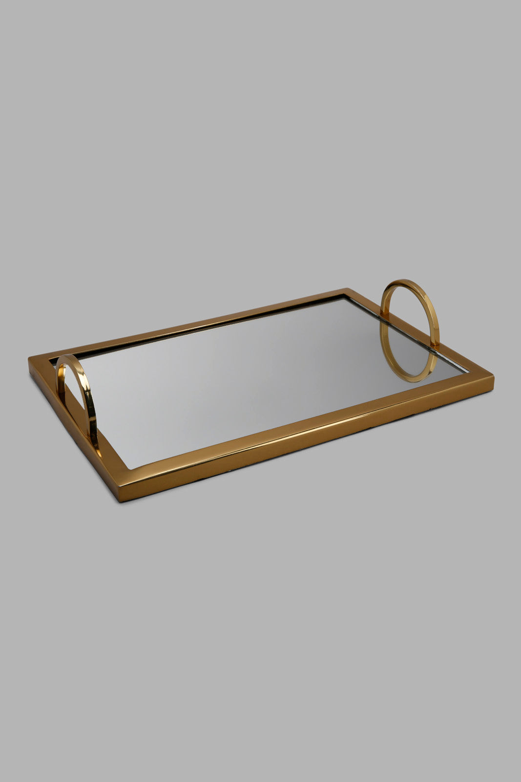 Redtag-Gold-Lacquer-Glass-Decorative-Tray-Category:Trays,-Colour:Gold,-Deals:New-In,-Filter:Home-Decor,-HMW-HOM-Decorative-Accessories,-New-In-HMW-HOM,-Non-Sale,-Section:Homewares,-W22O-Home-Decor-