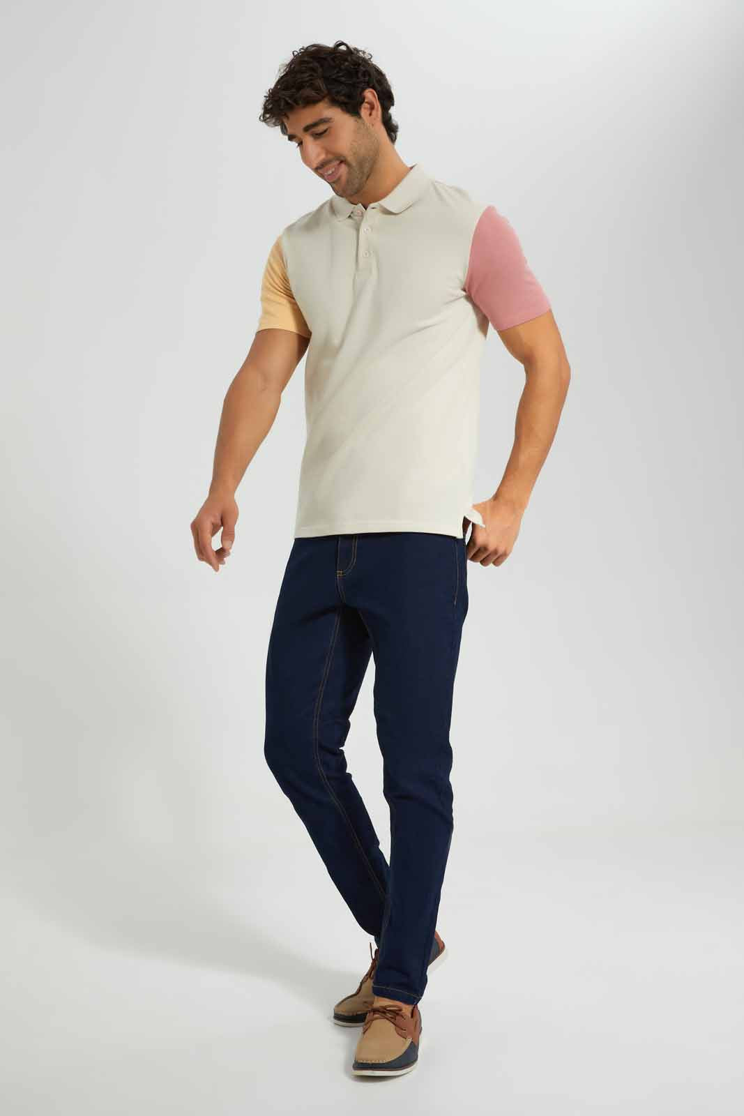 Redtag-Multi-Coloureds-Polo-Shirt-Category:Polo-T-Shirts,-Colour:Assorted,-Deals:New-In,-Filter:Men's-Clothing,-Men-Polo-T-Shirts,-New-In-Men,-Non-Sale,-S22D,-Section:Men-Men's-