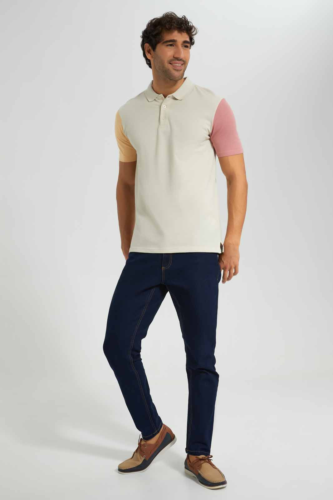 Redtag-Multi-Coloureds-Polo-Shirt-Category:Polo-T-Shirts,-Colour:Assorted,-Deals:New-In,-Filter:Men's-Clothing,-Men-Polo-T-Shirts,-New-In-Men,-Non-Sale,-S22D,-Section:Men-Men's-