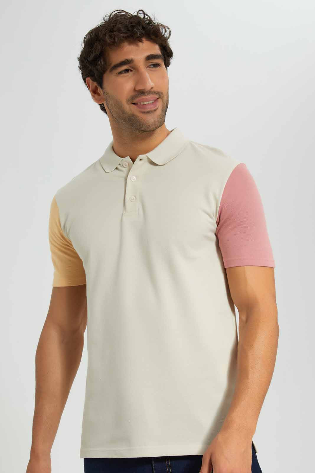 Redtag-Multi-Coloureds-Polo-Shirt-Category:Polo-T-Shirts,-Colour:Assorted,-Deals:New-In,-Filter:Men's-Clothing,-Men-Polo-T-Shirts,-New-In-Men,-Non-Sale,-S22D,-Section:Men-Men's-