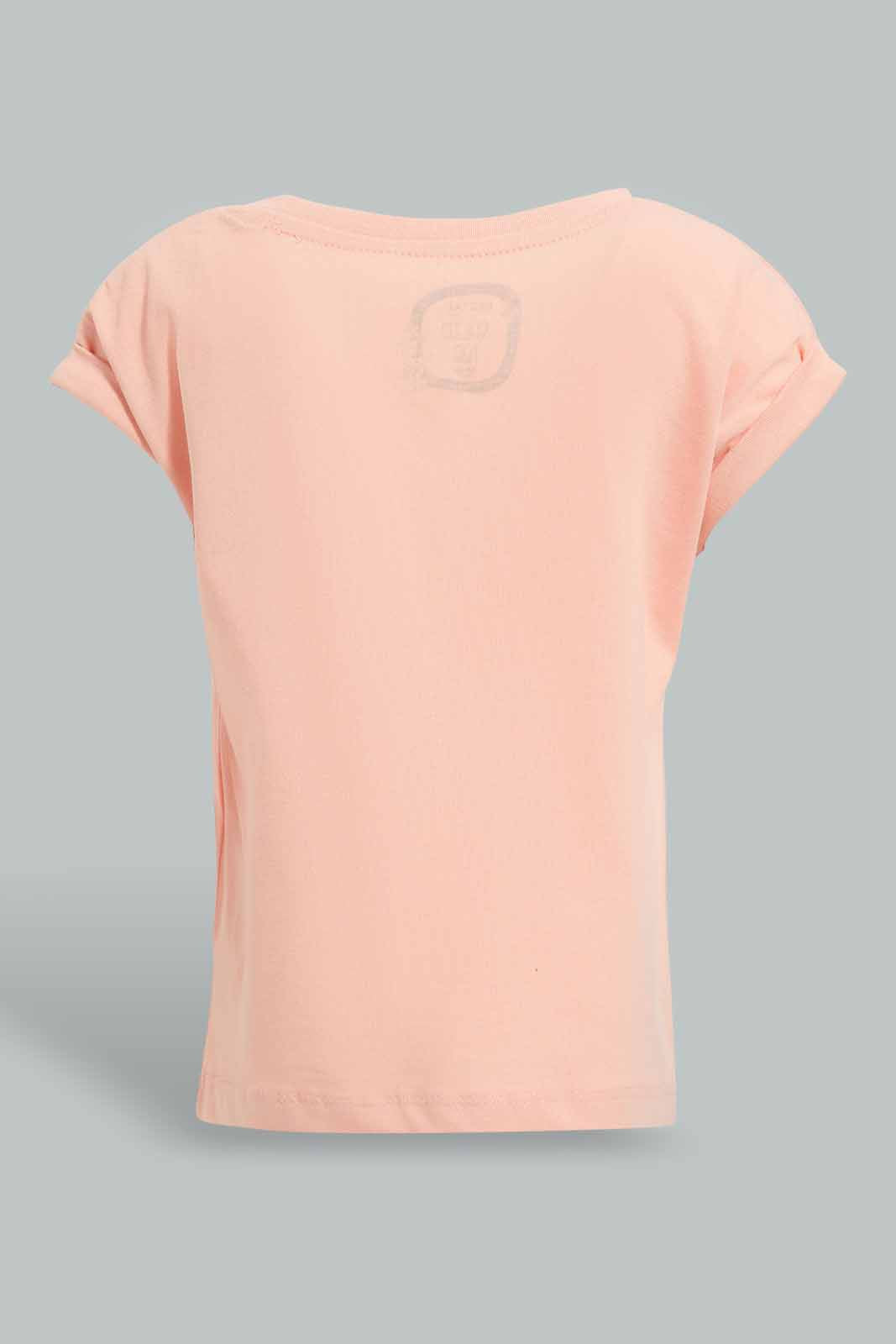 Redtag-Pink-Solid-T-Shirt-For-Baby-Girls-Category:T-Shirts,-Colour:Pink,-Deals:Sale,-Filter:Infant-Girls-(3-to-24-Mths),-Infant-Girls-T-Shirts,-S22D,-Sale-ING-APL,-Section:Girls-(0-to-14Yrs),-TBL-Infant-Girls-3 to 24 Months