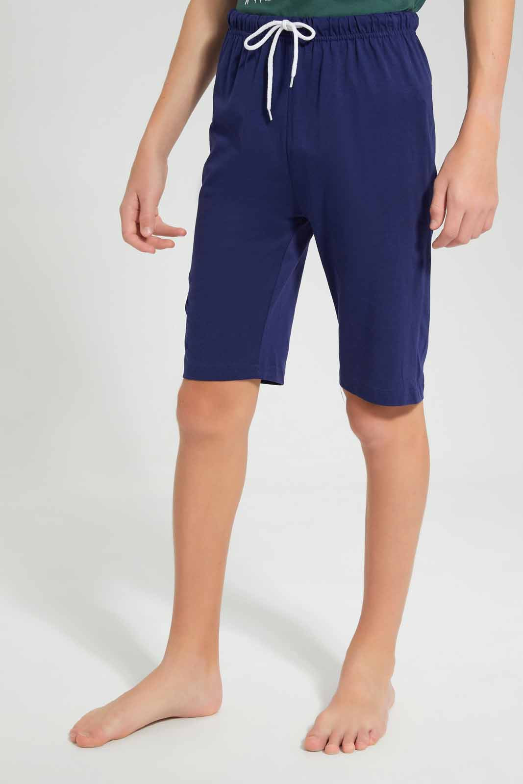Redtag-Green/White/Navy-3Pcs-Thik-Outside-The-Box-Nightsuit-BSR-Pyjama-Sets,-Category:Pyjama-Sets,-Colour:Assorted,-Deals:New-In,-Filter:Senior-Boys-(9-to-14-Yrs),-New-In-BSR-APL,-Non-Sale,-S22D,-Section:Boys-(0-to-14Yrs)-Senior-Boys-9 to 14 Years