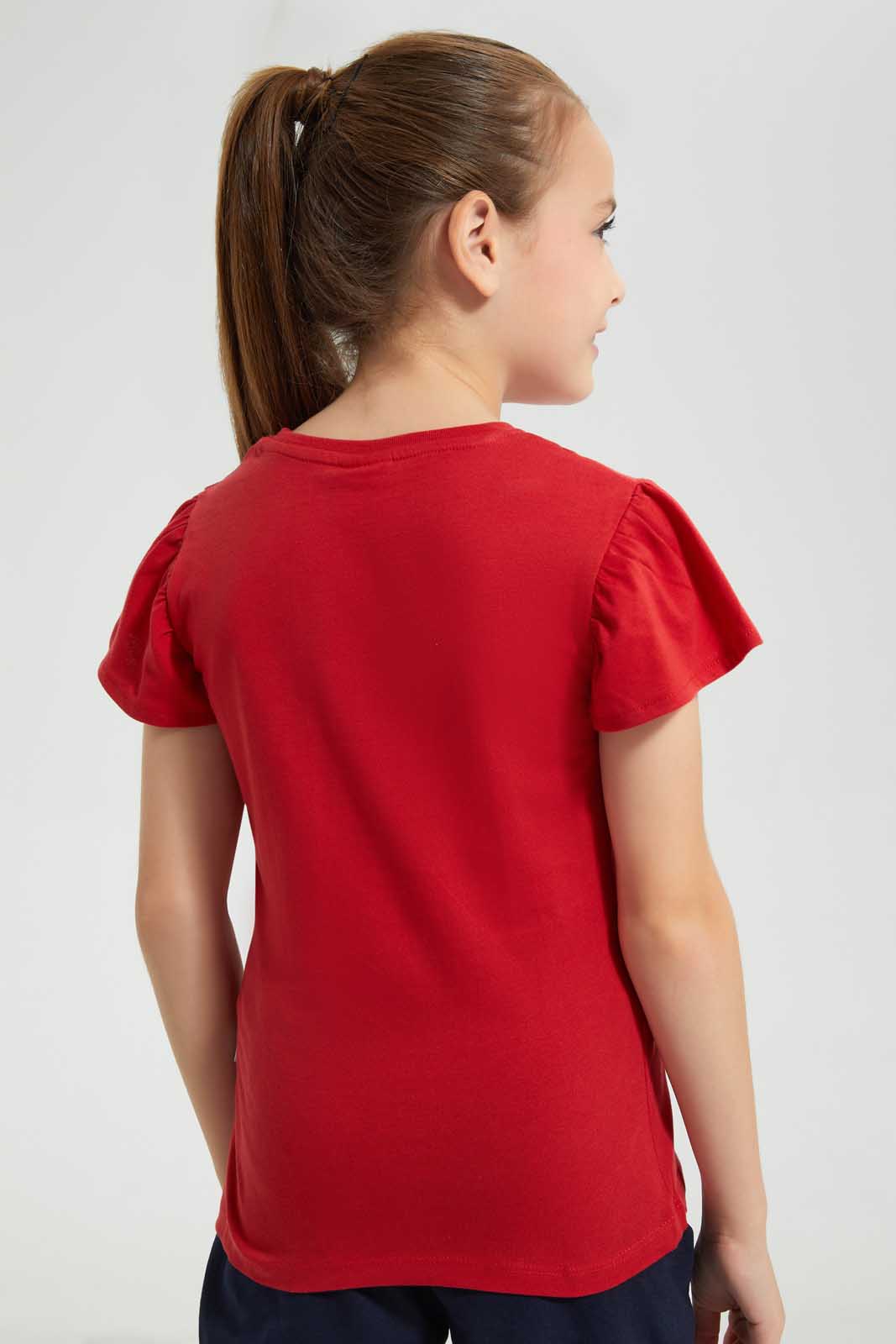Redtag-Red-LOL-Surprise-T-Shirt-Bundle,-Category:T-Shirts,-Colour:Red,-Deals:4-For-90,-Filter:Girls-(2-to-8-Yrs),-Girls-T-Shirts,-S22C,-Section:Girls-(0-to-14Yrs),-TBL-Girls-2 to 8 Years