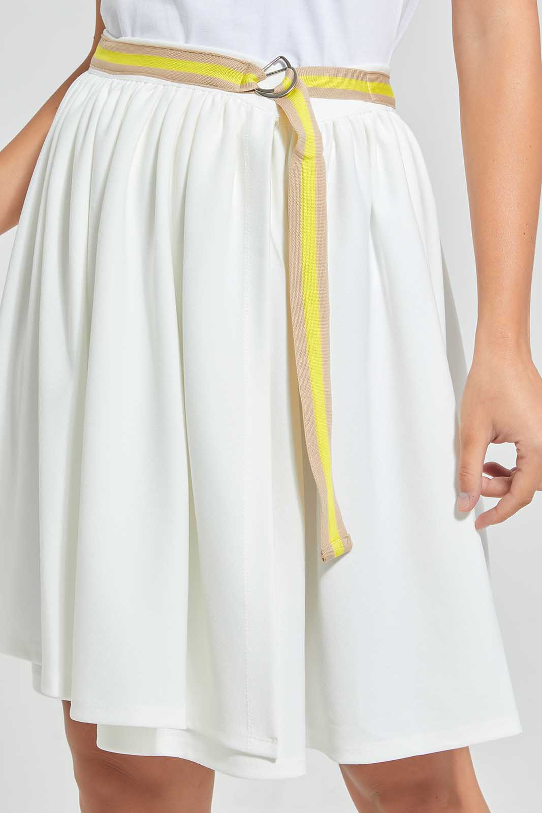 Redtag-White-Belted-Skirt-Category:Skirts,-Colour:White,-Deals:New-In,-Filter:Women's-Clothing,-LDC,-LDC-Skirts,-New-In-LDC,-Non-Sale,-Section:Women,-W22O-Women's-