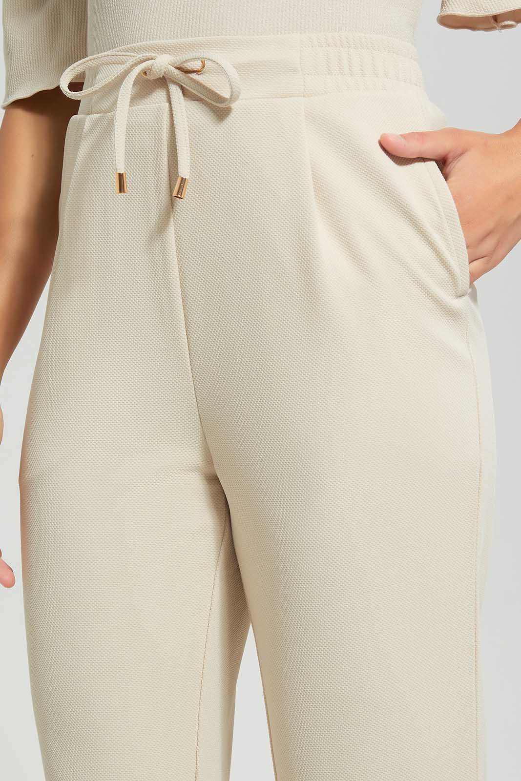 Redtag-Beige-Pant-Category:Trousers,-Colour:Beige,-Deals:New-In,-Filter:Women's-Clothing,-LDC,-LDC-Trousers,-New-In-LDC,-Non-Sale,-Section:Women,-TBL,-W22O-Women's-