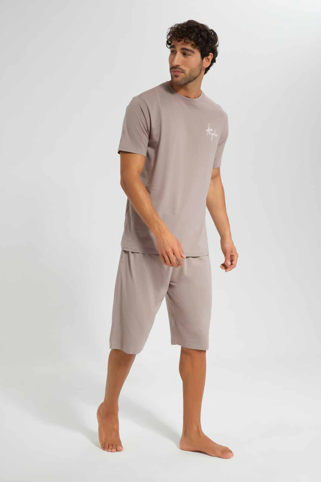 Redtag-Brown-Pyjama-Sets-Category:Pyjama-Sets,-Colour:Brown,-Deals:New-In,-Filter:Men's-Clothing,-Men-Pyjama-Sets,-New-In-Men,-Non-Sale,-S22D,-Section:Men-Men's-
