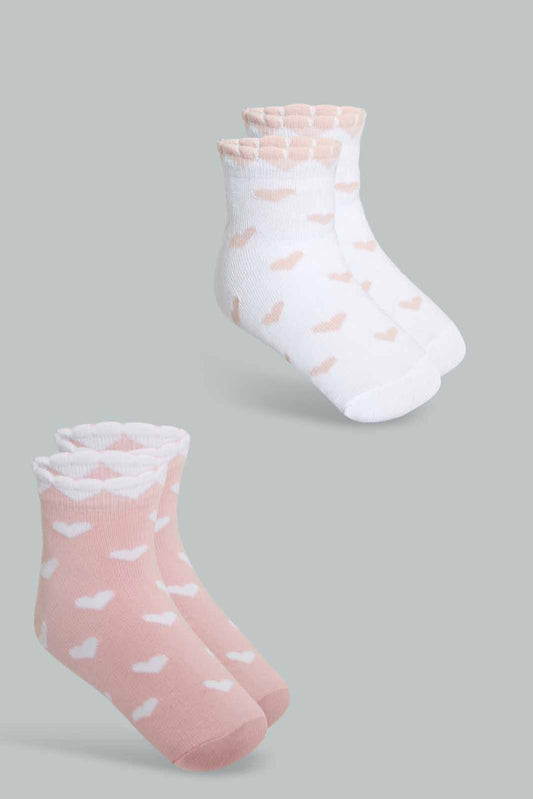 Redtag-Assorted-Gsr-Ankle-Socks-Ankle-Socks-Senior-Girls-9 to 14 Years
