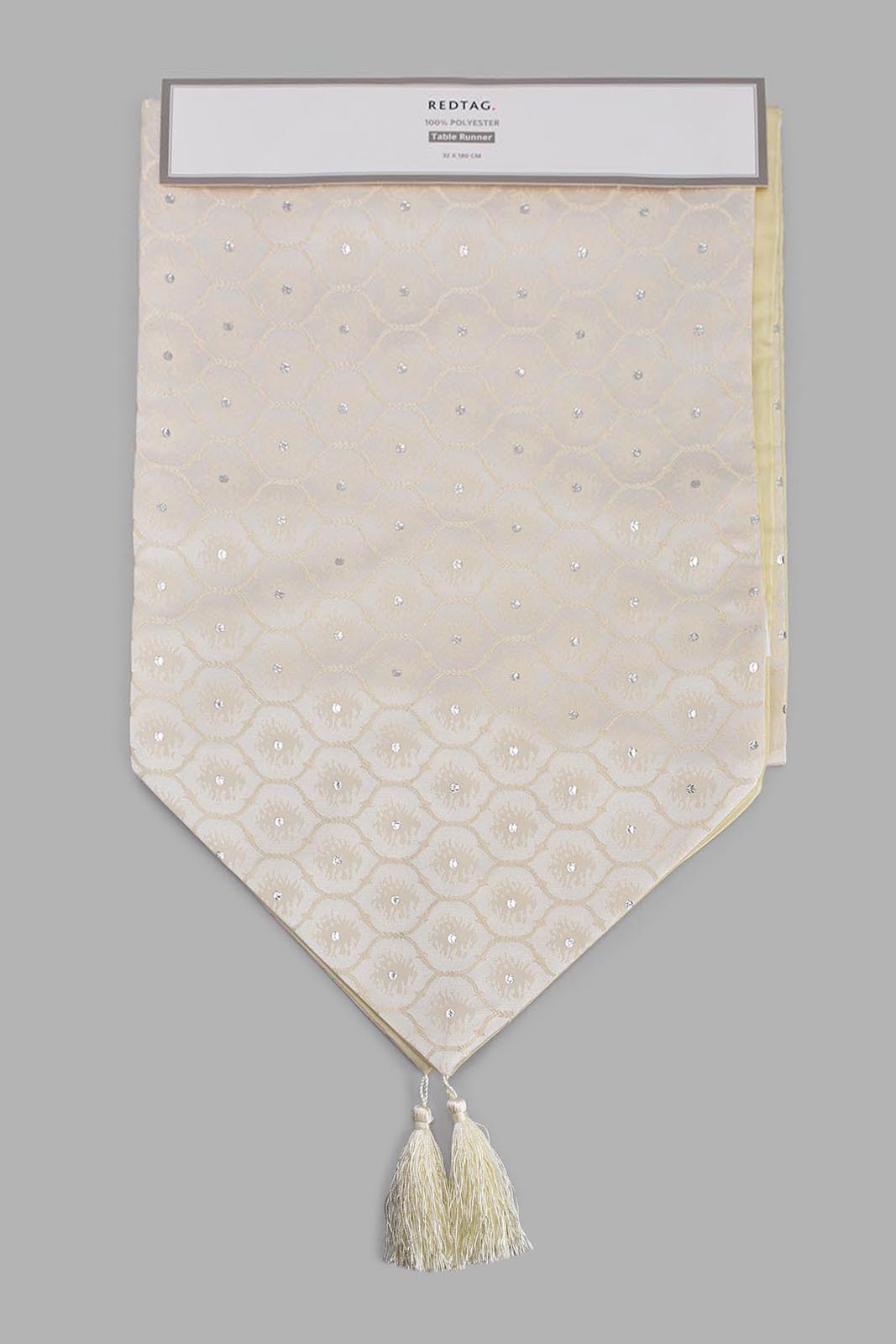 Beige Table Runner