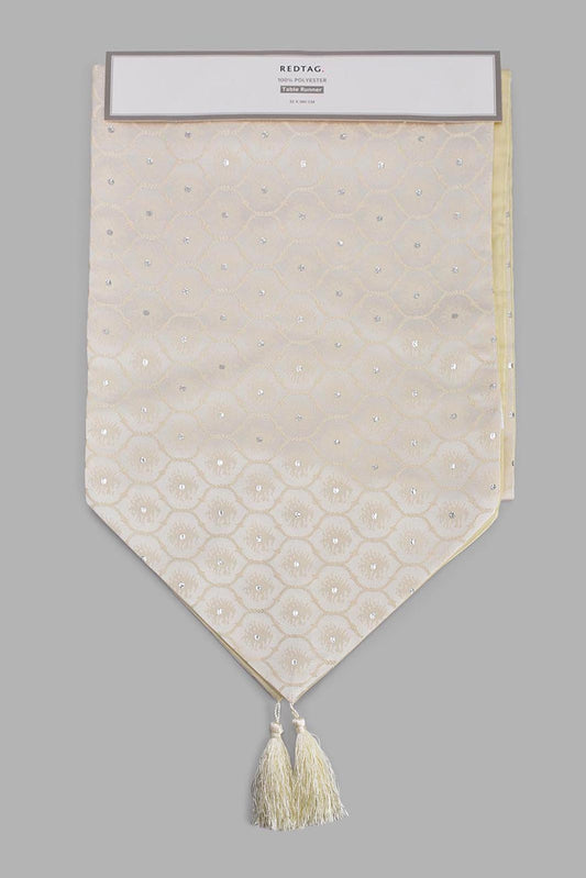 Beige Table Runner