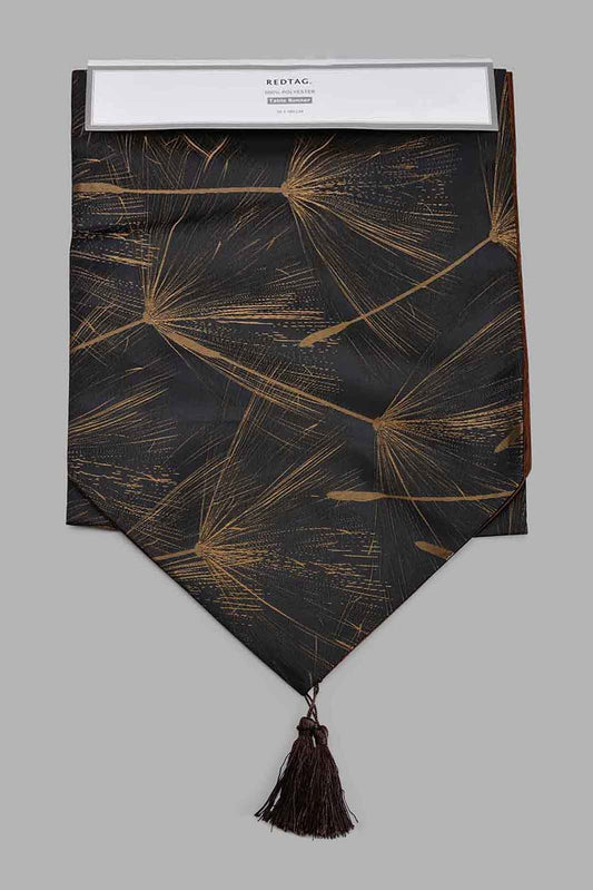 Black And Gold Table Runner