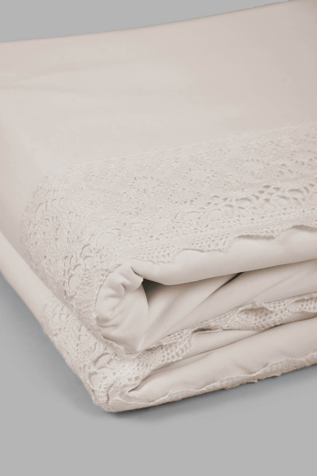 Redtag-Beige-3-Pieces-Duvet-Cover-Set-With-Lace
(King-Size)-Category:Duvet-Covers,-Colour:Beige,-Filter:Home-Bedroom,-HMW-BED-Duvet-Covers,-LEGACY,-New-In,-New-In-HMW-BED,-Non-Sale,-S22C,-Section:Homewares-Home-Bedroom-