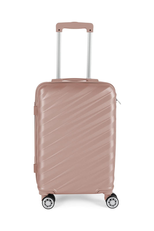 Redtag-Gold-Color-Hard-Abs-Trolley-Lugage-(20-Inch)-Category:Luggage-Trolleys,-Colour:Gold,-Deals:New-In,-Dept:Home,-Filter:Travel-Accessories,-LUG-Luggage-Trolleys,-New-In-LUG-ACC,-Non-Sale,-Section:Homewares,-W22O-Travel-Accessories-