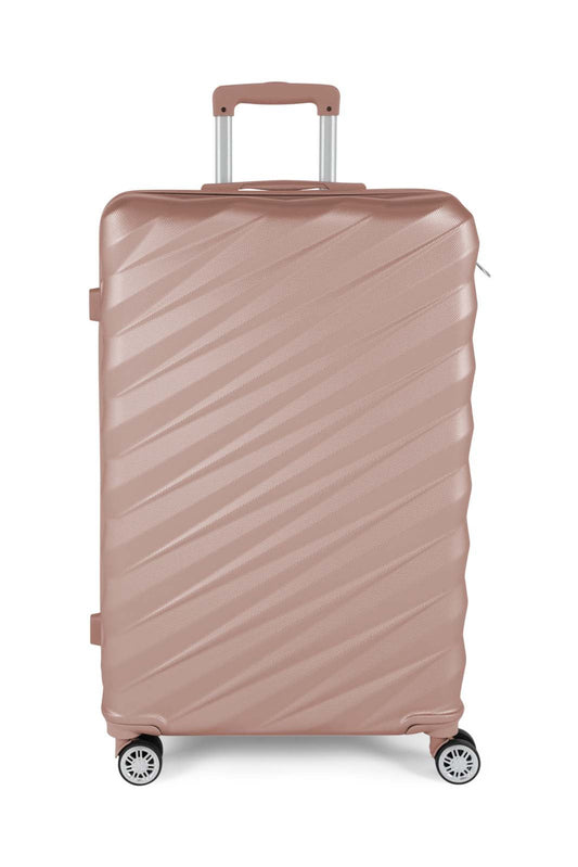 Redtag-Gold-Color-Hard-Abs-Trolley-Lugage-(28-Inch)-Category:Luggage-Trolleys,-Colour:Gold,-Deals:New-In,-Dept:Home,-Filter:Travel-Accessories,-LUG-Luggage-Trolleys,-New-In-LUG-ACC,-Non-Sale,-Section:Homewares,-W22O-Travel-Accessories-