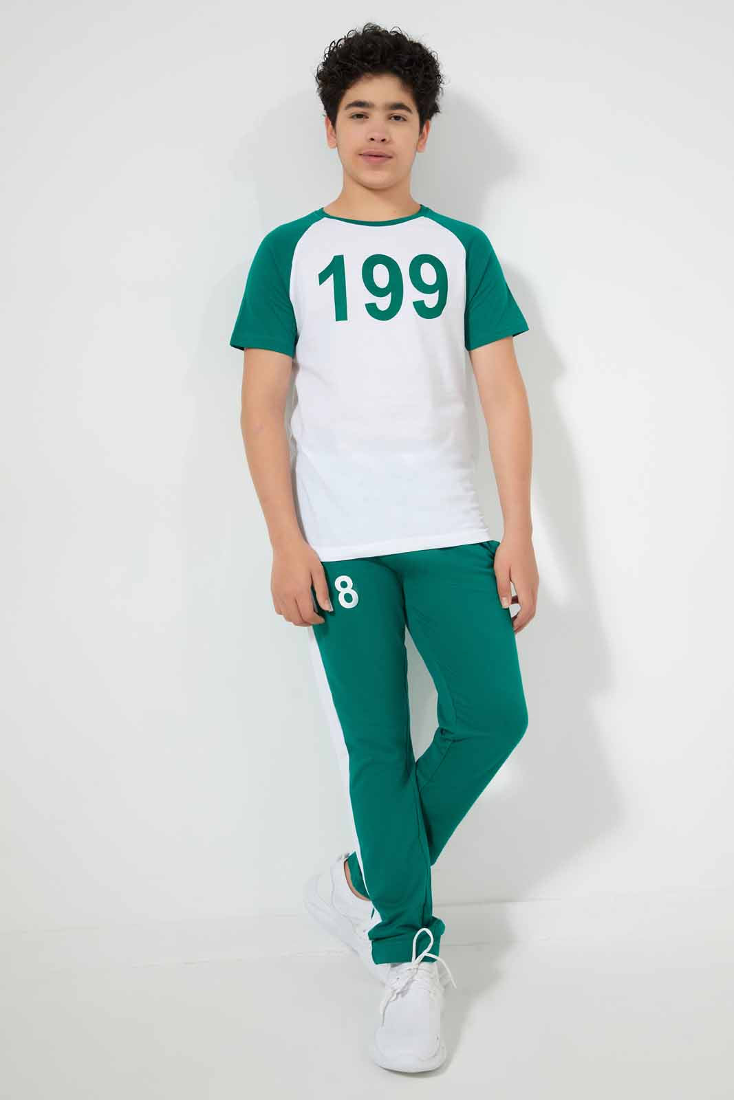 Redtag-White-Raglan-T-Shirt-Raglan-T-Shirts-Senior-Boys-9 to 14 Years