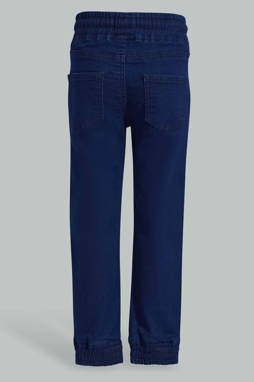 Redtag-Indigo-Wash-Girls-Jogger-Category:Jeans,-Colour:Indigo,-Deals:New-In,-Filter:Girls-(2-to-8-Yrs),-GIR-Jeans,-New-In-GIR-APL,-Non-Sale,-S22D,-Section:Girls-(0-to-14Yrs),-TBL-Girls-2 to 8 Years