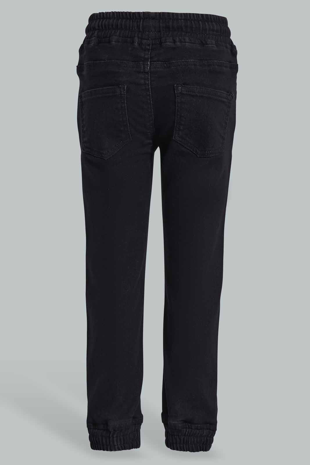 Redtag-Black-Girls-Jogger-Category:Jeans,-Colour:Black,-Deals:New-In,-Filter:Girls-(2-to-8-Yrs),-GIR-Jeans,-New-In-GIR-APL,-Non-Sale,-S22D,-Section:Girls-(0-to-14Yrs),-TBL-Girls-2 to 8 Years