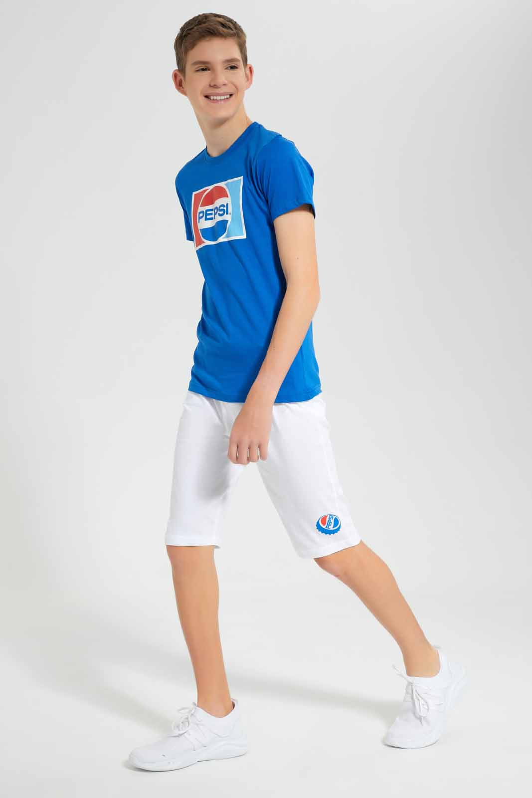 Redtag-Blue-Pepsi-Top-Nightsuit-BSR-Pyjama-Sets,-Category:Pyjama-Sets,-Colour:Blue,-Deals:New-In,-Filter:Senior-Boys-(9-to-14-Yrs),-New-In-BSR-APL,-Non-Sale,-S22D,-Section:Boys-(0-to-14Yrs)-Senior-Boys-9 to 14 Years