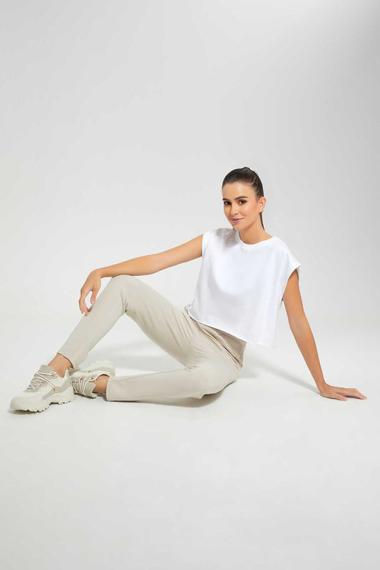 Redtag-White-Oversize-T-Shirt-Category:T-Shirts,-Colour:White,-Deals:New-In,-Filter:Women's-Clothing,-LDC,-LDC-T-Shirts,-New-In-LDC,-Non-Sale,-Section:Women,-W22O-Women's-