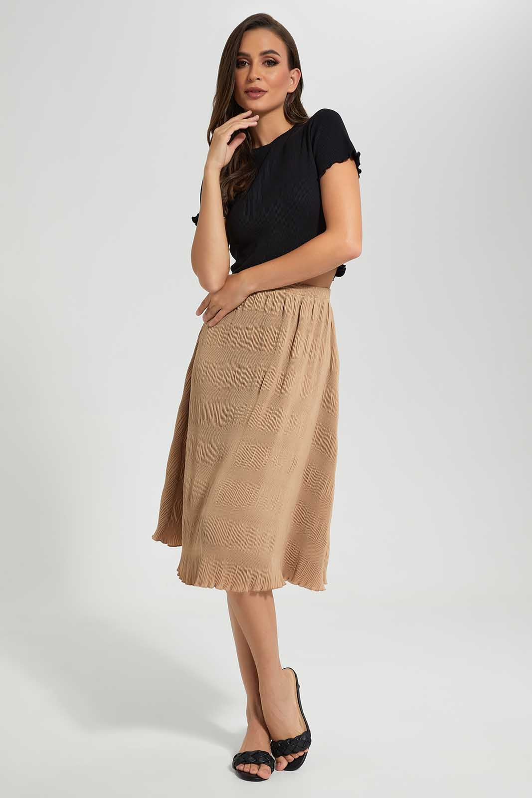 Redtag-Black-Textured-Top-Category:Tops,-Colour:Black,-Deals:New-In,-Filter:Women's-Clothing,-LDC,-LDC-Tops,-New-In-LDC,-Non-Sale,-Section:Women,-W22O-Women's-